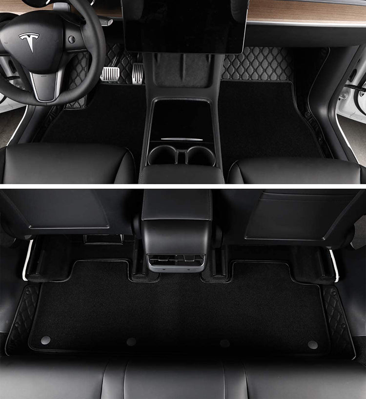 Lúxus Oxford mottur fyrir Model Y og 3